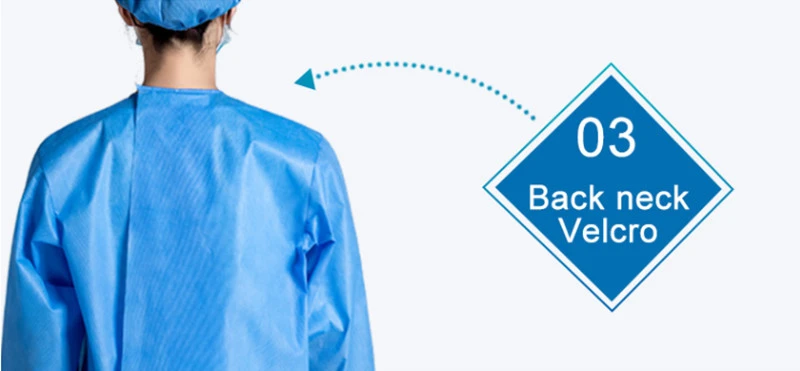 Back neck Velcro
