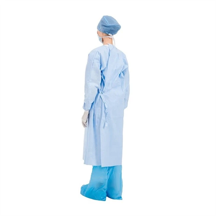 Non-Woven Disposable Surgical Gowns With Knitted Cuffs supplier